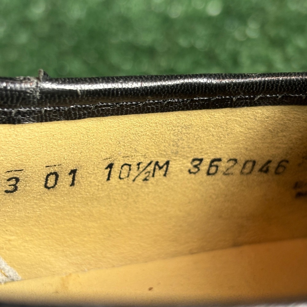 Nunn Bush Vintage Leather Penny Loafers Dress Business Shoes Black Mens 10.5 M - Picture 8 of 9